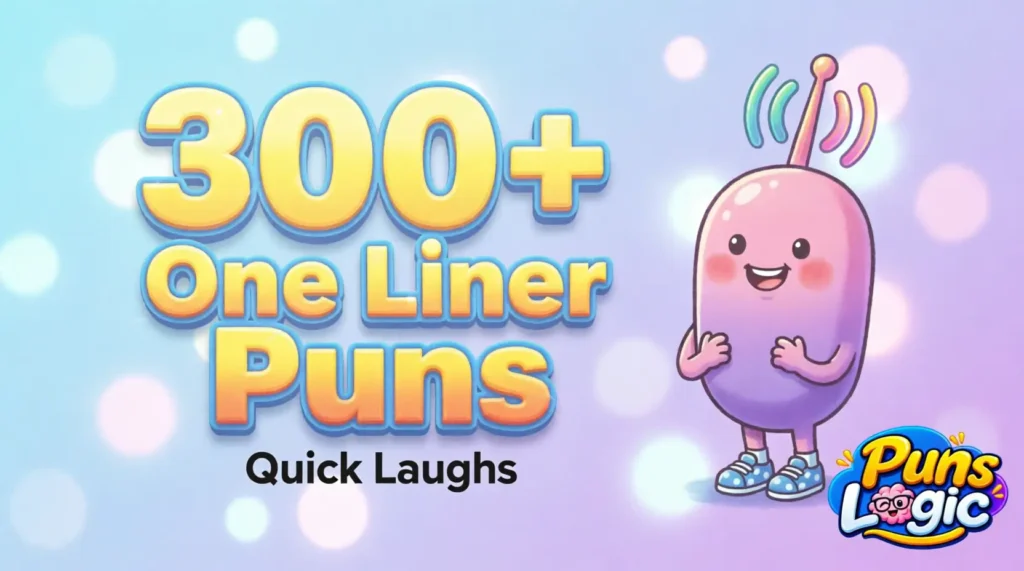 300 one liner puns thumbnail