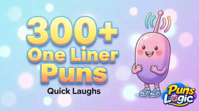 300 one liner puns thumbnail